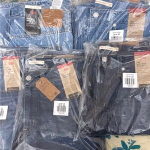 Levi's Women’s Blue and Black Jeans